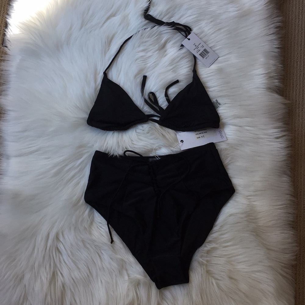 NEW Triangle Top and High Waisted Bottom by Onia